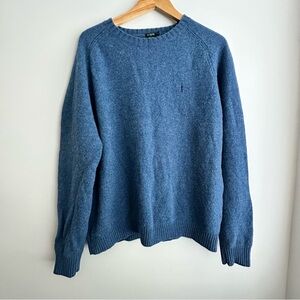 J. Crew Men's 100% Lambs Wool Crewneck Sweater XL